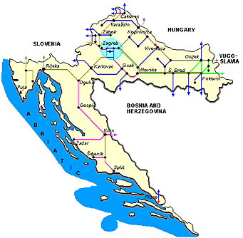 zeljeznicka karta hrvatske Kako doći na Brač?   BRAC Info.  Hrvatska zeljeznicka karta hrvatske