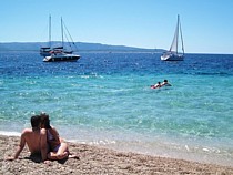 Beach on Brac