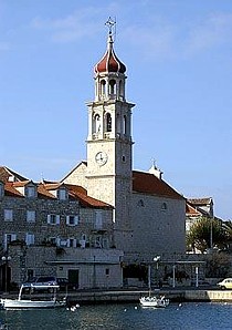 chiesa a sutivan - isola di brac